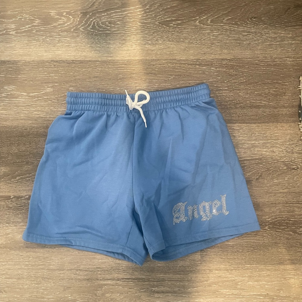 Blue shorts